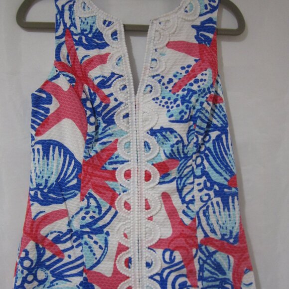 Lilly Pulitzer 2 She She Shells Janice Shift Dress - Picture 3 of 8